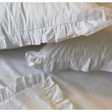 Calina Home Beyaz Renkli Fırfırlı Nevresim Takımı - 200 x 225 cm