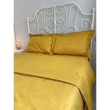 Calina Home Çift Kişilik Hardal Renkli Yorgan Kılıfı - 200x225