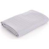 'Caline Baby %100 Pamuk Premium & Hafif Müslin Bezi Örtüsü I 120x120 cm I Gri & 4 Adet Ağız Mendili 27x27cm - 120 x 120 cm