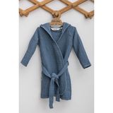 Caline Baby 2 Katlı Premium %100 Pamuk Rahat Bebek Gömlek| Unisex | 1-2 Yaş | Beyaz - Mat Mavi - 5 - 6 Yaş