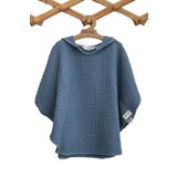 Caline Baby 4 Kat Müslin Bebek Pançosu - Navy - 1-2 Yaş