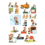 Çalışan Karınca Sticker Set 13 Parça Telefon, Tablet, Defter, Laptop Sticker