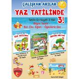 Çalışkan Arı Yayınları 3. Sınıf Yaz Tatil Seti + Karne Kılıfı Hediyeli Eğlenceli Kitaplar