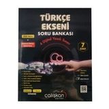 Çalışkan Yayınları 7. Sınıf Türkçe Ekseni Soru Bankası