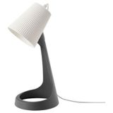 Çalışma Lambası, Koyu Gri-Beyaz 8.6 W 35 Cm Masa Lambası Çalışma-Okuma Lambası
