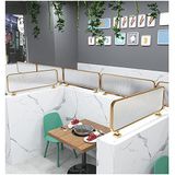 Çalışma Masaları ve Tezgahlar için Temperli Cam Bölme Duvarı, Özel Bölme Panoları, Ticari Bölme Ekranı, Ofis Bölme Duvarları, Koruma Ekranı, C