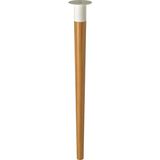 Çalışma Masası Ayağı, Bambu, 70 cm - Şeffaf