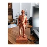 Çalışma Masası ve Kitaplık İçin Dekoratif 15 cm Atatürk Heykeli Modern Hediyelik Ürün