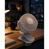 Çalışma Masası ve Yatak Başlığı Için Klipsli Mini Fan - SO3028-8502 - Çok Renkli