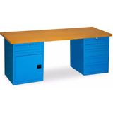 Çalışma Tezgahı 7 Çekmeceli Dolaplı-2130 Mm
