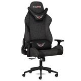 Calitte Samurai SS Oyuncu Koltuğu Nefes Alabilir Kumaş Gaming Koltuk (Kumaş, Siyah)