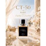 Calius Tibec CT-50 BARE Muadili Kadın Parfüm EDP 50 ML | Menekşe Yaprağı Üst Nota, Sandal Ağacı Orta Nota, Amber Alt , Uzun Kalıcılık, Güçlü Yayılım