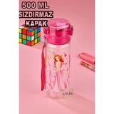 Calke Çocuk Matara Suluk 500 ml Pipetli Polikarbon Bpa Free - Princess
