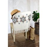 Calke Peştamal%100 Bambu Pamuk 95x170 Cm Nazar Boncuğu