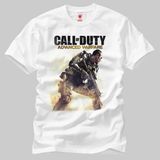 Call Of Duty Advanced Warfare Erkek Tişört - S - Beyaz