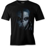 Call Of Duty - Ghosts Mask Siyah Erkek Tshirt - XL