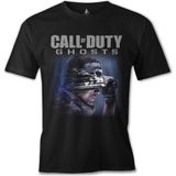 Call Of Duty - Ghosts Siyah Erkek Tshirt - M