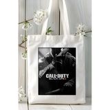 Call Of Duty Oyun Baskılı Bez Çanta Omuz Çantası Kişiye Özel Model 19