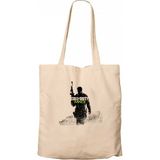 Call Of Duty Silhouette M3 Krem Kanvas Bez Çanta - 35x40cm