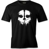 Call Of Duty - Skull Siyah Erkek Tshirt - M