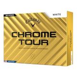 CALLAWAY Golf Krom Tur Golf Topları (Beyaz, Standart)