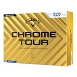 CALLAWAY Golf Krom Tur Golf Topları (Beyaz, Üçlü Pist)