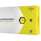 Callaway Golf Superfast Kalın Golf Topu, Sarı