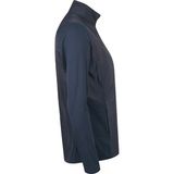 Callaway Insulated Mixed Media 1/4 Zip - Kadın Su Itici Ceket - 01L-Lacivert