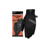 Callaway Mens Left Hand Thermal Grıp 2Pk Gloves - Black Golf Eldiveni - L Beden