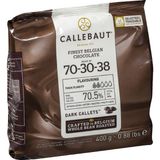 Callebaut %70 Bitter Çikolata 400G Pastacılık Kuvertürü 8'li Avantaj Paketi - 8 Adet - 400 G