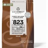 Callebaut 823 Sütlü Kuvertür Drop Çikolata 2.5 kg %33.6 Kakao Oranı ile Yoğun Lezzet