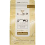 Callebaut Beyaz Kuvertür Çikolata 1kg - Pastacılık ve Dekorasyon Için 3'li Ekonomik Paket - 3 Adet - 1 kg