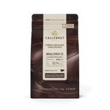 Callebaut Şekersiz Bitter Blok Küvertür %54 Malchoc-D -5 Kg
