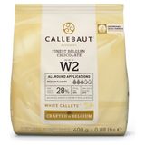 Callebaut W2 Beyaz Drop Çikolata 400 gr Kremsi Lezzet ile Pastacılık İçin Uygun - 1 Adet