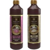 Callei 2'li Waffle Sos Avantaj Paketi 1 lt Frambuaz ve Beyaz Çikolata Aromalı Ürün