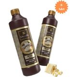 Callei Chocolate Callei Beyaz Waffle & Krep Sosu 8 Adet Krema ile Zenginleştirilmiş Tatlılar için İdeal