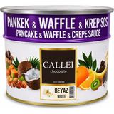 Callei Chocolate Calleı Waffle - Pankek - Krep Sosu Beyaz 10 kg