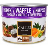 Callei Chocolate Calleı Waffle - Pankek - Krep Sosu Sütlü 10 kg