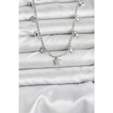 Callerrons Accessories Pirinç Gümüş Renk Yıldız Model Kadın Kolye - EBJ251115W38380