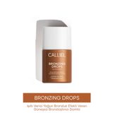 CALLİEL Işıltı Verici Yoğun Bronzluk Efekti Veren Güneşsiz Bronzlaştırıcı Damla 32 Ml