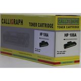 Callıgraph Hp W1106A (106A) Sıyah Toner 1.000 Sayfa - Siyah