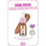 Callista 04 Sunset Pixie Shine Bestie Highlighter Likit Aydınlatıcı