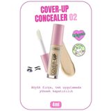 Callista Cover Up Concealer Yoğun Kapatıcı Göz Altı Kapatıcısı - 02 Beige