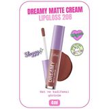 Callista Dreamy Matte Cream No:208 Kahverengi Mat Görünümlü Lipgloss