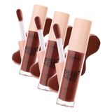 Callista I Care A Lot Lip Oil Nemlendirici ve Parlatıcı Dudak Bakım Yağı - 60 Brownie Bite - Kahverengi (3 paketi)