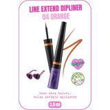 Callista Line Extend Dipliner Uzun Süre Kalıcı 04 Zesty Orange Turuncu 3,5 ml Kolay Sürüşlü Aplikatör