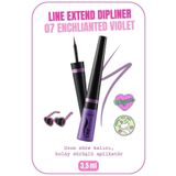 Callista Line Extend Dipliner Uzun Süre Kalıcı - 07 Enchanted Violet - Lila