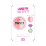 Callista Shine Fun Face Duo 110 Party Gang Allık ve Aydınlatıcı Paleti