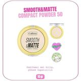 Callista Smooth & Compact Powder Mat Bitişli Toz Pudra - 50 Nude Ivory