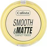 Callista Smooth & Matte Compact Powder Mat Bitişli Toz Pudra - 50 Nude Ivory